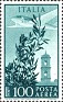 Italy - 1948 - Airplane - 100 Lira - Multicolor - Italian, Olive - Scott C123 - Olive, Airplane and Campidoglio Tower - 0